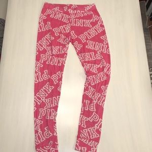 PINK Victoria’s Secret Pajama Logo Pants